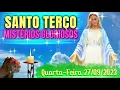 Download Lagu Santo Terço 🌺 Mistérios Gloriosos (Quarta-Feira - 27/09/2023) 🌺 Terço Mariano