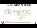 053 Oracle DBA Complete Tutorial - ORA 01555 snapshot too old error