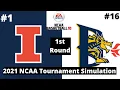 #1 Illinois vs #16 Drexel - NCAA Basketball 10 Simulation!
