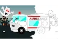 ambulance coloring book halloween scary for kids preschoolers