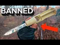 RARE Banned Throwing Knife (Gyro Dart) Review/Test