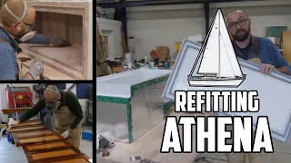 Sail Life – Fridge build part 2 – DIY sailboat project