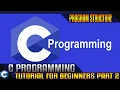 C Programming Tutorial for Beginners Part 2 - Structure of a C Program