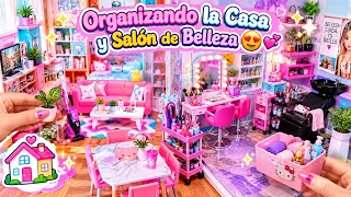 🙌🥰Organizando la Casa y Salón de Belleza con una caja 📦de cartón ♻