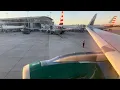 Frontier Airlines A320-NEO boarding pushback and departure from Tampa TPA