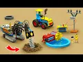 Download Lagu TOP DIY Making Water-powered Generator，DIY Drilling Excavator for Digging Well | HP Mini DIY Tractor