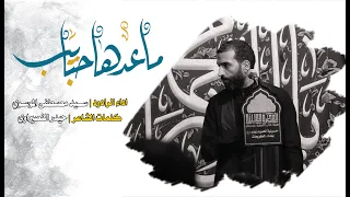 ماعدها حبايب الرادود سيد مصطفى الموسوي 