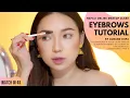 EASY EYEBROWS Free Online Makeup Class in Nepali Part 3 by GDiipa