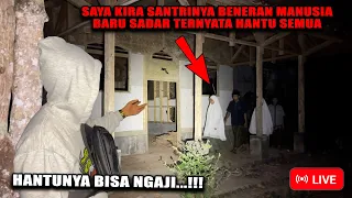 KETEMU SANTRI DI PESANTREN TERBENGKALAI, SAMPAI TERDENGAR SUARA NGAJI.