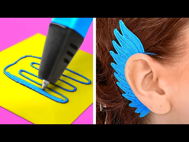 Download MP3 कूल 3D पेन क्राफ्ट्स || 123 GO! GOLD पर बेहतरीन DIY आईडियाज़ और क्लोथिंग हैक्स