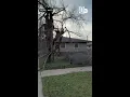 Severe storm damage in Tulsa