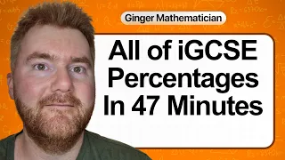 All of iGCSE Percentages Calculations in 50 Minutes