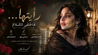 رأيتها  فاختفى الكلام   ادم الساهر       أغنية رومانسية عن الحب والهيام   دندنها