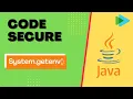Code Securely Using System getenv in Java Applications