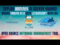 Deploy Adminer - Open Source Database Management Tool on Docker Swarm behind Traefik Proxy