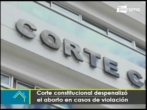 Corte constitucional despenalizó el aborto en casos de violación