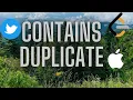 Contains Duplicate II LeetCode 217 Finding Distinct Duplicates in Array