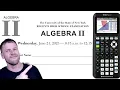 Algebra 2 Regents June 2023 Part 1 Questions 1 - 24
