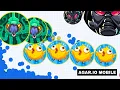 MACRO DESTRUCTION - I SPLIT FASTER THAN MACRO CLAN DOMINATION Agar io Mobile Gameplay