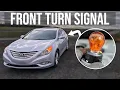 Replace Front Turn Signal Bulb - Hyundai Sonata 2011-2014
