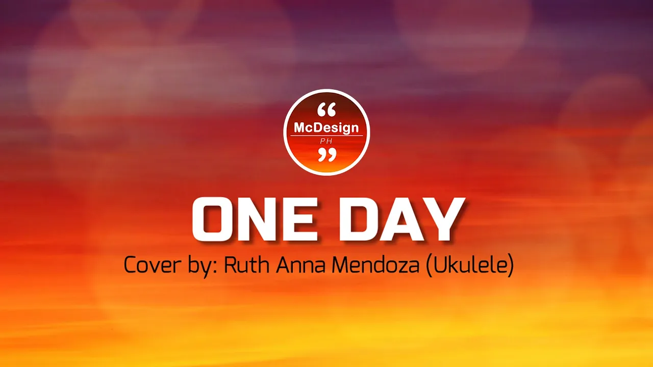 One Day - Matisyahu Lyrics Girl Version (Cover by Ruth Anna)