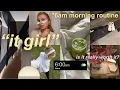 trying the viral 6AM THAT GIRL MORNING ROUTINE to become her productive motivating