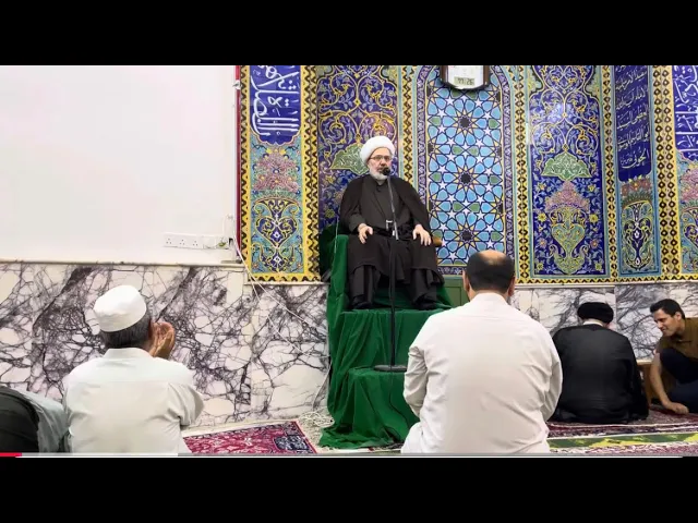 ⁣نعي الإمام الرضا عليه السلام - خطيب النجف الأشرف الدكتور الشيخ إبراهيم العاملي - مسجد الخضراء