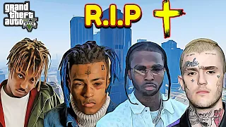 Download Rappers Death's Recreation in GTA 5 (XXXTentacion, Pop Smoke, Juice Wrld, Lil Peep) MP3