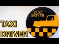 Taxi Driver Minimal Movie Poster Wall Art Calm Painting
