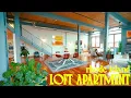 Best Loft Apartment in Rhode Island 20 Foot Windows 2000 Sq ft Handmade Furniture