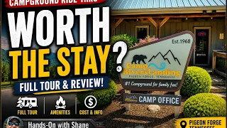 Is Camp RiversLanding Worth It Full Campground Ride-Thru - Pigeon Forge TN