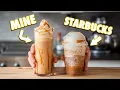 Making Starbucks Drinks At Home But Better