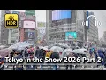 Lagu Snowy Morning in Shibuya: Tokyo in the Snow 2026 Part 2 [4K/HDR/Binaural]