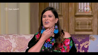 السفيرة عزيزة الفنانة رولا زكي تتكلم عن كواليس تصوير أغنيتها مع أولادها كريم و تميم 