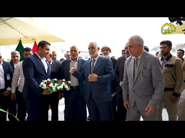 ⁣العتبة الكاظمية المقدسة تفتتح معرض الكتاب الدولي التاسع على ارض موسى والجواد (عليهما السلام) .