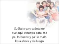 Jarabe De Palo - Grita - Letra (Pulseras Rojas)