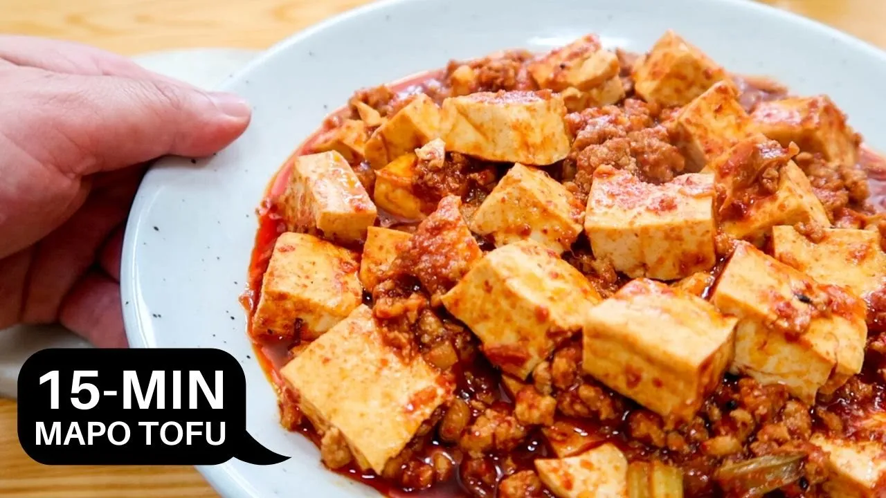 How to: 15-Min Mapo Tofu Banchan!