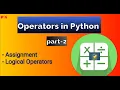 Operators in Python part-2 Arithmetic and comparison operators Python for Data Science