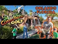 Mini Golf Holding a REAL Alligator Congo River Golf Orlando Adventure