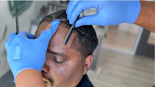 BARBER TUTORIAL HOW to do a LOW TAPER on BRAIDS DRIVING 400 MILES for HAIRCUT GAMECHANGER