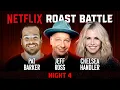 RBL Netflix Tourney Chelsea Handler Jeff Ross Pat Barker