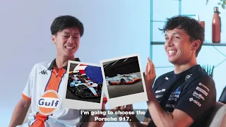 Alex Albon Ai Ogura Rank The Most Iconic Gulf Liveries