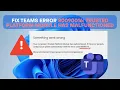 FIX Teams Error 80090016 Trusted Platform Module Has Malfunctioned - Step-by-Step Guide