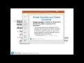 Chapter 5 - Global Variables and Constants