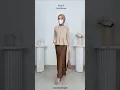 Unique Button Blouse + Kode Produk \
