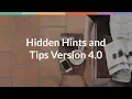 Hidden Hints and Tips V 4 Countdownplus