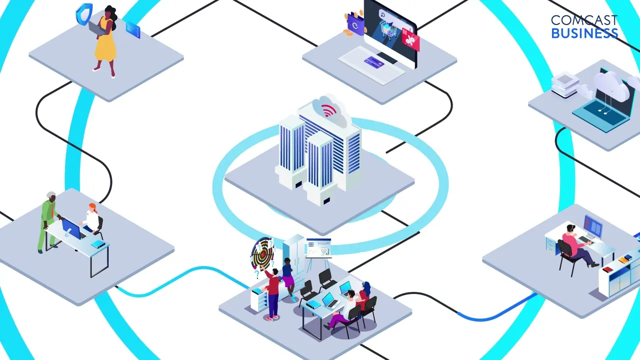 COMCAST BUSINESS Micro explainer video idea