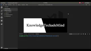 vscode debugger for node js application