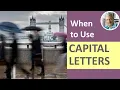 CAPITAL LETTERS When and How Do You Use Them Capitalization