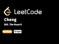 LeetCode 505 The Maze II